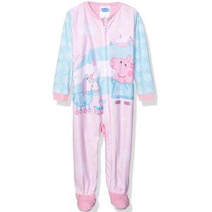 Peppa Pig Toddler Girls' Blanket Sleeper Pajama